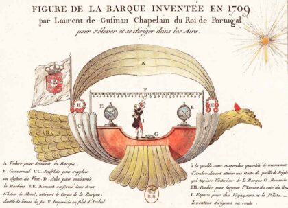 World's first air balloon flown in Lisbon